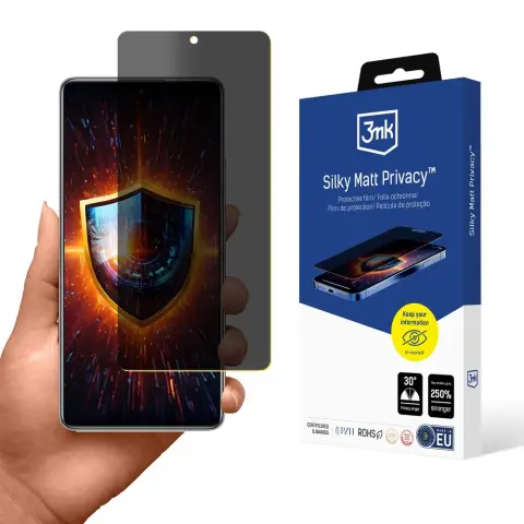 3MK Silky Matt Privacy védőfólia Xiaomi 11T Pro