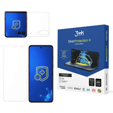 3MK SilverProtection+ Folded Edition védőfólia Motorola Razr 60 Ultra telefonhoz