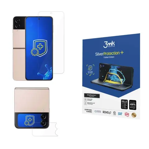 3MK SilverProtection+ Folded Edition védőfólia Samsung Galaxy Z Flip4 (külső + belső)