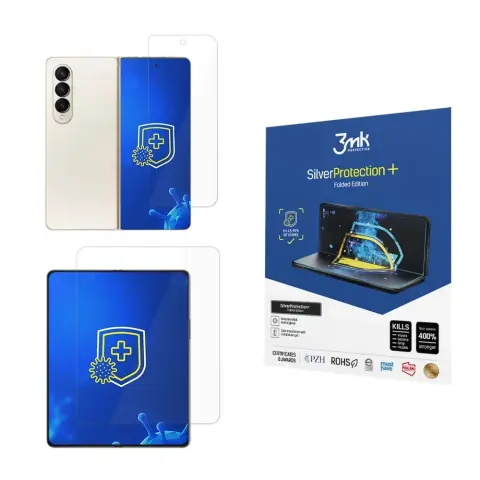 3MK SilverProtection+ Folded Edition védőfólia Samsung Galaxy Z Fold4-hez (külső + belső)
