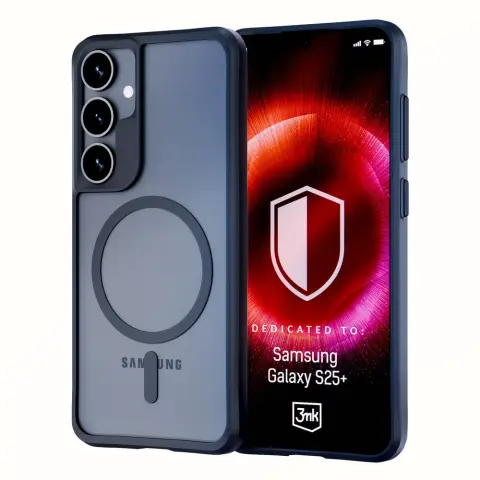 3MK Satin Armor MagCase védőtok Samsung Galaxy S25+ - átlátszó