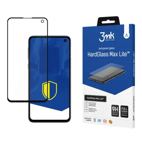 3MK HardGlass Max Lite edzett üveg Samsung Galaxy S10e-hez