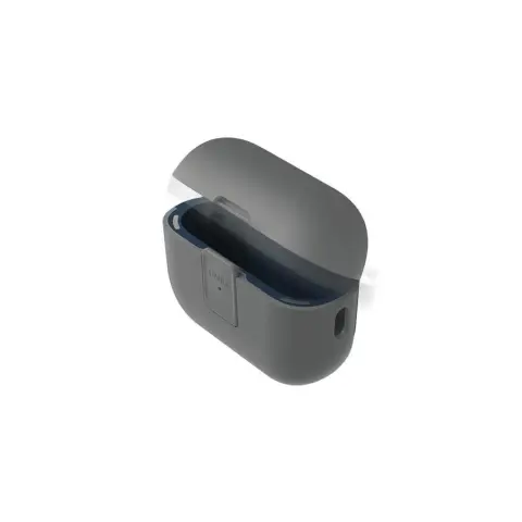 UNIQ Clyde Apple AirPods Pro 2 tok karabinerrel szürke-kék