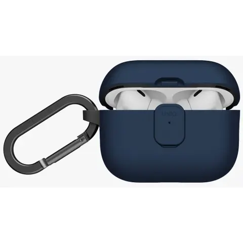 UNIQ Clyde Apple AirPods Pro 3 tok karabinerrel kék-szürke