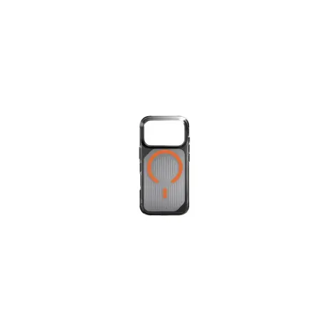 UNIQ Combat Active Magclick Apple iPhone 17 Pro Max / iPhone 18 Pro Max MagSafe tok fekete-narancs
