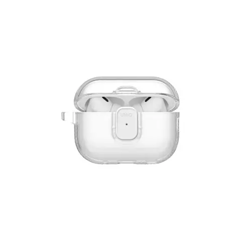 UNIQ Glase Pro Apple AirPods Pro 3 tok karabinerrel átlátszó