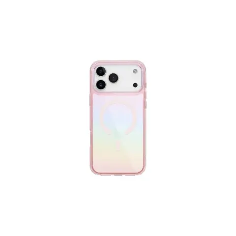 UNIQ Iridescia Magclick Apple iPhone 17 Pro Max / iPhone 18 Pro Max MagSafe tok Pink Prism
