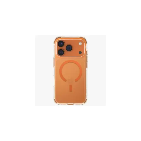 UNIQ Lifepro Extreme Magclick Apple iPhone 17 Pro Max / iPhone 18 Pro Max MagSafe tok átlátszó-narancs