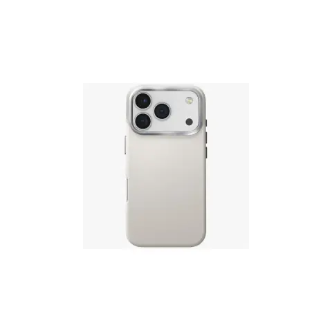 UNIQ Lyden Apple iPhone 17 Pro Max / iPhone 18 Pro Max MagSafe bőr tok ezüst