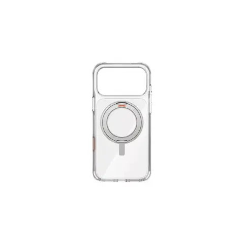 UNIQ Swivix Apple iPhone 17 Pro / iPhone 18 Pro tok 360 fokban állítható kitámasztóval átlátszó
