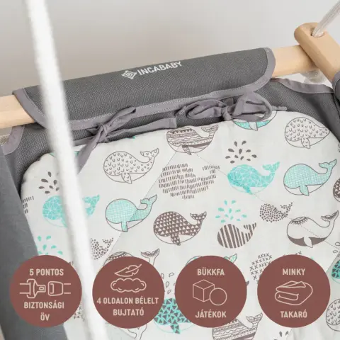 INCABABY Babahinta Premium - Whale