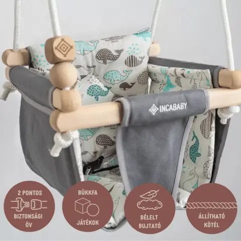 INCABABY Junior Hinta Premium - Whale