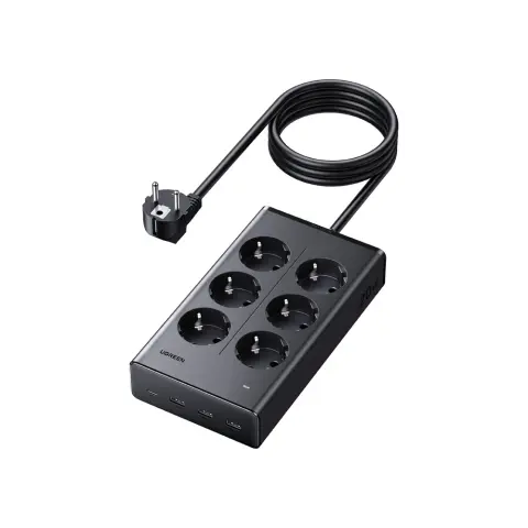 UGREEN S622 Power strip 20W 6xAC 3xUSB USB-C 1.5m cable 6941876271412