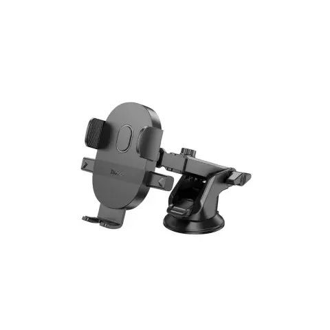 HOCO H19 car mount for dashboard with suction cup automatic 360° 4.7-7.0" black H19_B