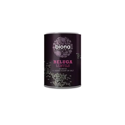 Biona bio beluga lencse 400 g