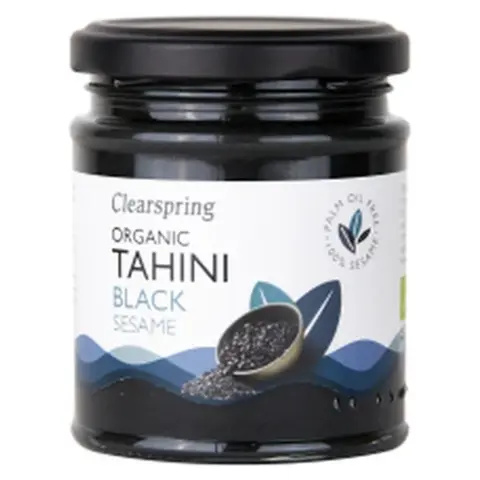 Clearspring bio fekete szezámkrém tahini 170 g