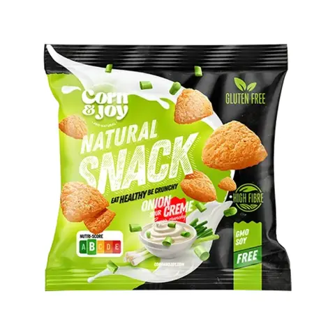 Corn Joy snack hagyma-tejföl gluténmentes 40 g