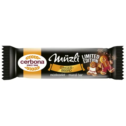 Cerbona szelet mézeskalácsos 20 g