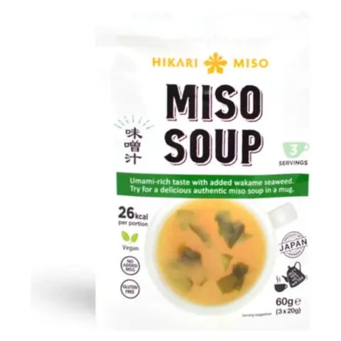 Hikari instant miso leves tengeri wakame algával 60 g