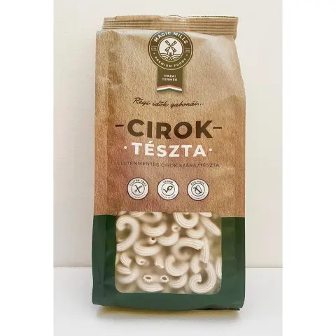 Magic Mills gluténmentes cirok száraztészta szarvacska 250 g