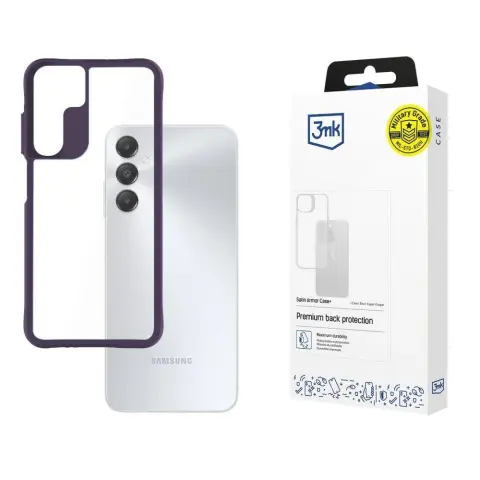 3MK Satin Armor Case+ Purple védőtok Samsung Galaxy A15 5G