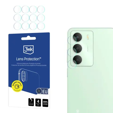 3MK Lens Protection kameravédő üveg Realme C73 5G telefonhoz