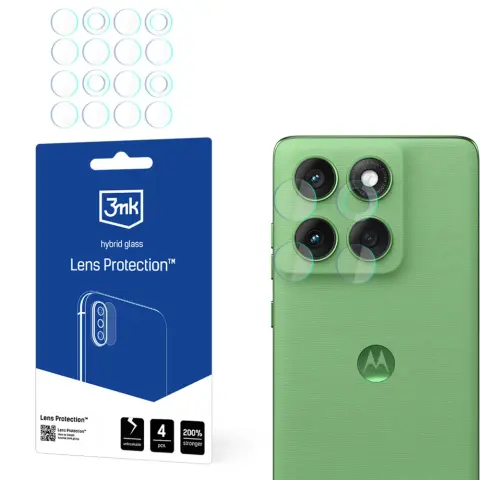 3MK Lens Protection kameravédő üveg Motorola Edge 60 készülékhez