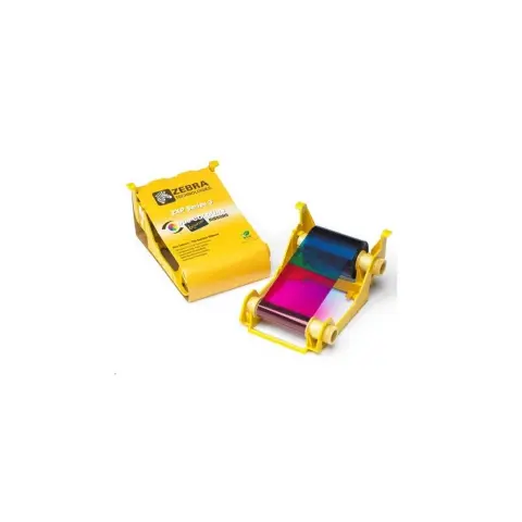 ZEBRA 800033-340 COLOR RIBBON YMCKO - 280 IMAGES FOR ZXP3-R2