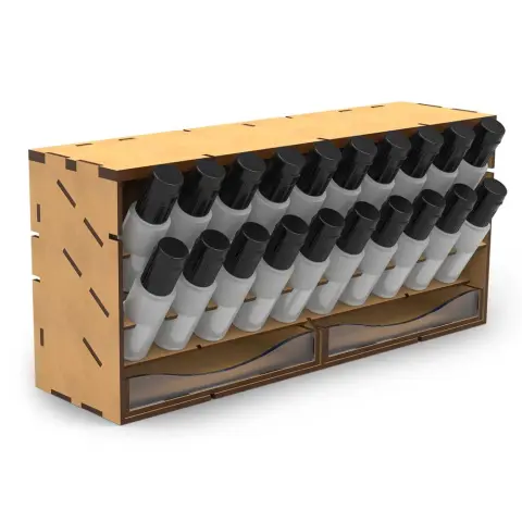GREEN STUFF WORLD GSW14172 Compact Paint Rack 17ml-es festékekhez