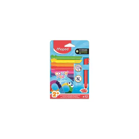 MAPED IMA864600 Color Peps Infinity Kidy háromszögletű színes ceruza készlet 12 szín