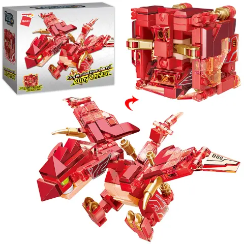 QMAN Lego-kompatibilis építőjáték Csoda Kocka Égi Tűzmadár 41211