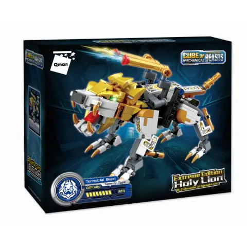 QMAN Lego-kompatibilis építőjáték Csoda Kocka Szent oroszlán 41224