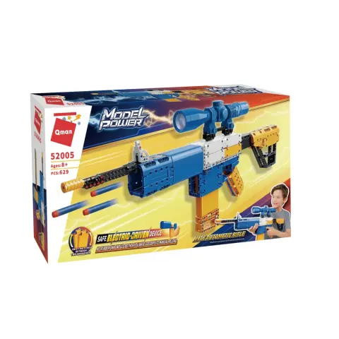 QMAN Lego-kompatibilis M4 gépkarabély 629db 52005