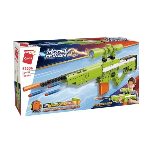 QMAN Lego-technic kompatibilis AWM mesterlövész puska