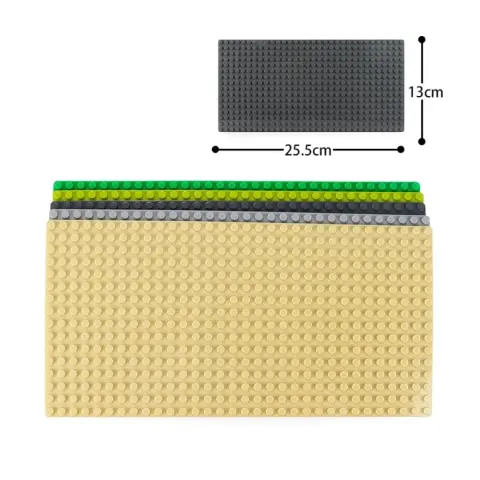 WANGE lego-kompatibilis alaplap 16x32 sötétzöld