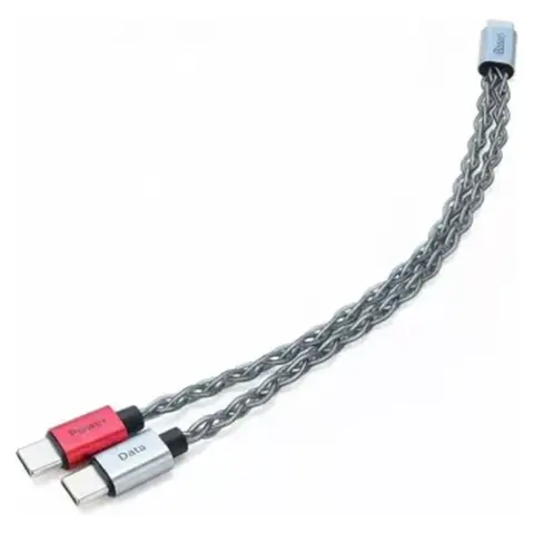 IBASSO USB 2.0 Type C Cablu de conectare Argintiu 16cm MG-ibassoCB19C