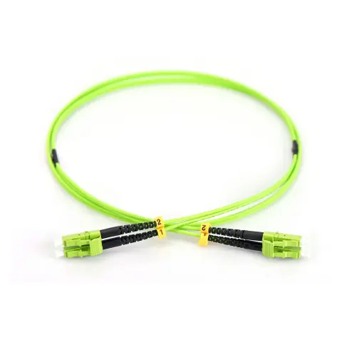 DIGITUS Fiber Optic LC Összekötő Zöld 10m DK-2533-10-5