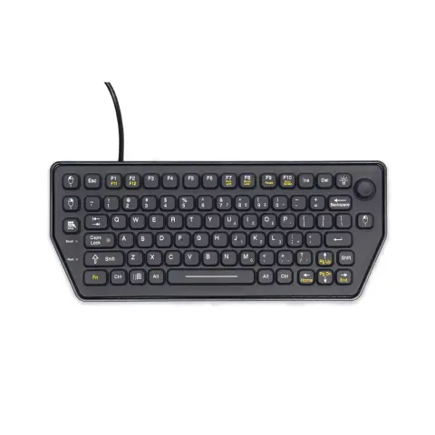 GAMBER JOHNSON 7300-0171 Industrial Silicon Rubber Keyboard
