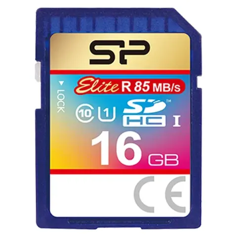 SILICON POWER Elite 16GB SDHC 10 MB/s SP016GBSDHAU1V10