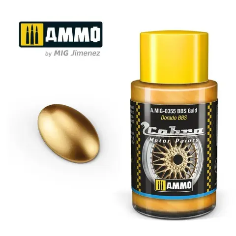AMMO COBRA MOTOR BBS Gold AMIG0355