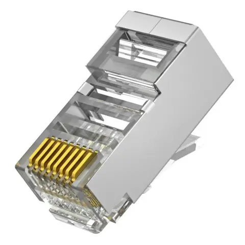 UTP CAT6 Csatlakozó Átlátszó 3cm NPN-RJ45-1C6SF-PC10