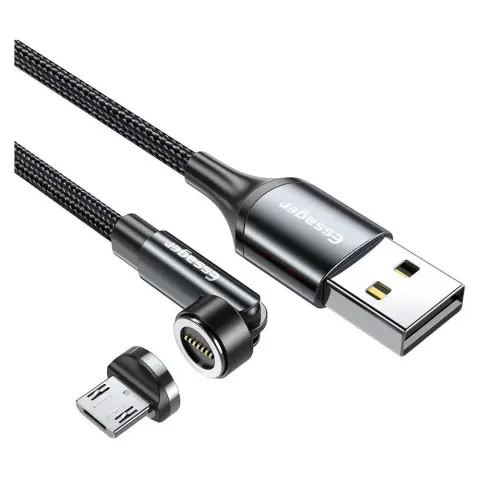 ESSAGER Victron mágneses USB-A - MicroUSB kábel 3A 2m