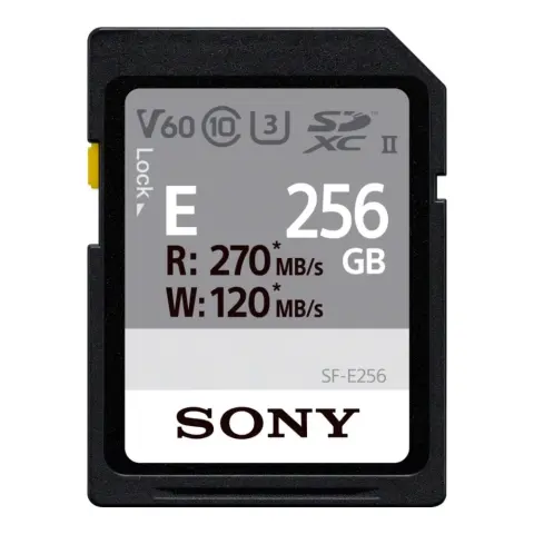 SONY SF-E 256GB SDXC 120 MB/s SFE256.AE