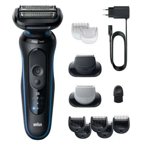 BRAUN Series 5 52-B1650s elektromos borotva fekete/kék