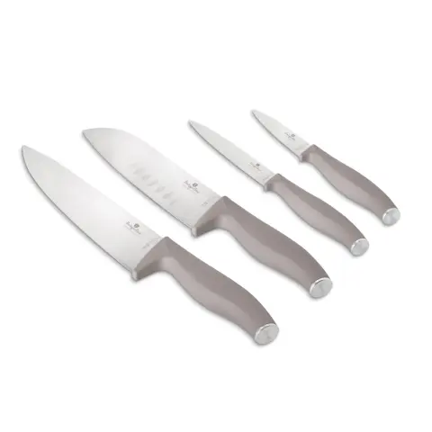 BERLINGER HAUS BH/2960A Taupe Collection knife set 4-piece