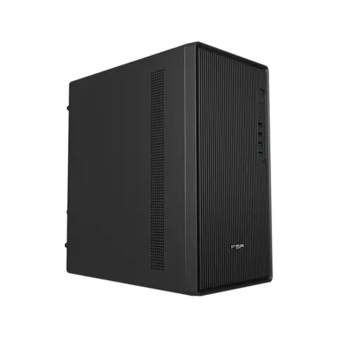 FSP Computer case Mid Tower black Micro ATX Mini-ITX S120-B