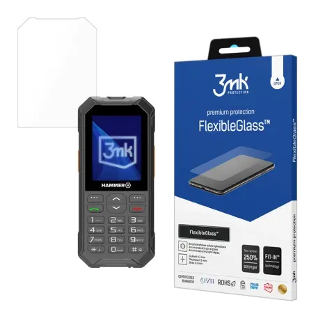 3MK Hibrid üveg védőfólia myPhone Hammer 6 FlexibleGlass