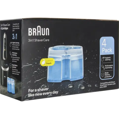 BRAUN 3-in-1 ShaverCare tisztító patron 4db