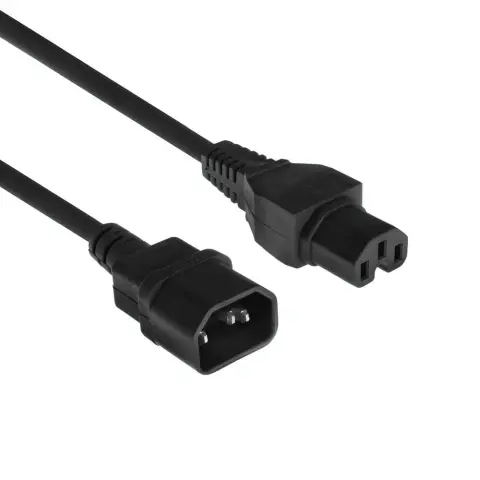 ACT CONNECTIVITY IEC Táp Fekete 3m AK5339