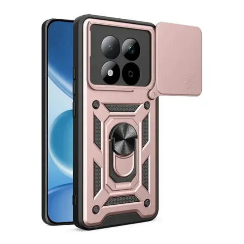 GIGAPACK Defender szilikon tok Xiaomi Redmi Note 15 Pro 5G rózsaarany